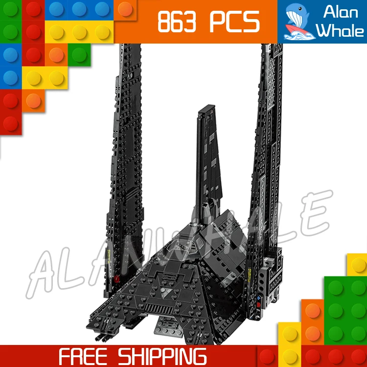 

863pcs Space wars 05049 Ultimate Collection Krennic's Imperial Shuttle Model Building Blocks Children Toys Compatible with Lego