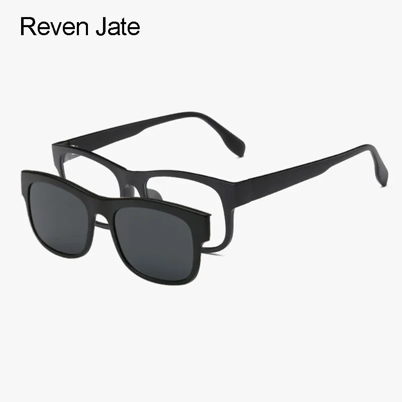 Reven Jate 2203 поляризованные солнцезащитные очки пластиковый магнитный супер светильник зеркальное покрытие