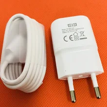Оригинальное зарядное устройство для путешествий с европейской вилкой адаптер+ USB кабель для Elephone P8 mini MT6750T Восьмиядерный 5," FHD