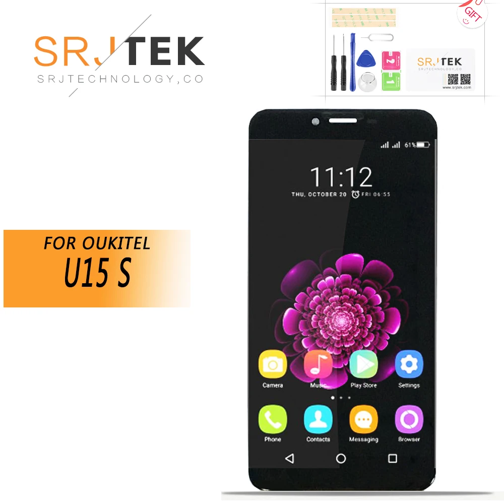 Оригинальный 5 ''для OUKITEL U15S ЖК-дисплей + сенсорный экран ЖК-дигитайзер