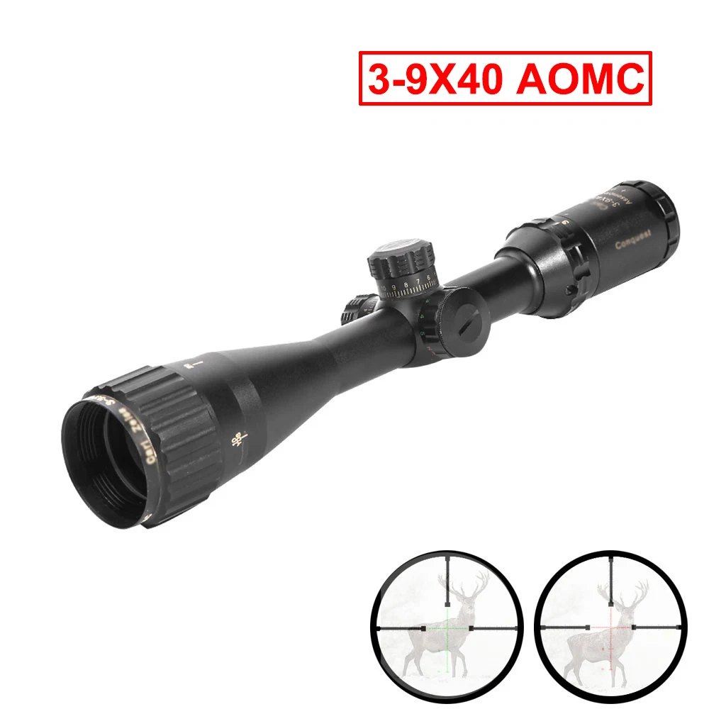 

Hunting Scope 3-9x40 AOMC Outside Tactical Optical Sight Riflescope Military Use Outdoor Rifle Gun Scope