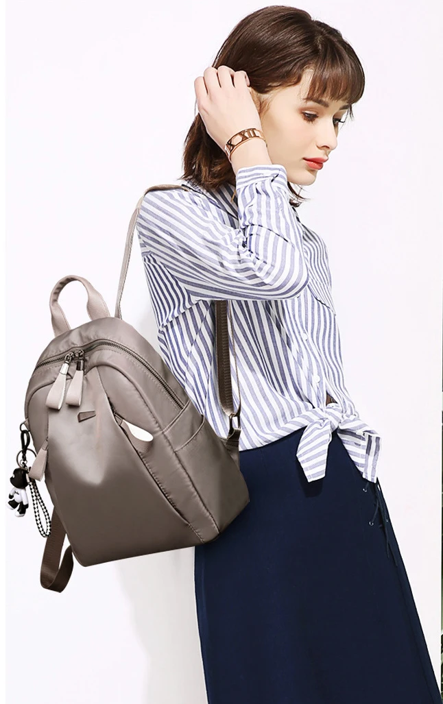 

mujer 2019 New Oxford cloth waterproof student bag Travel casual backpack women outdoor mochila feminina