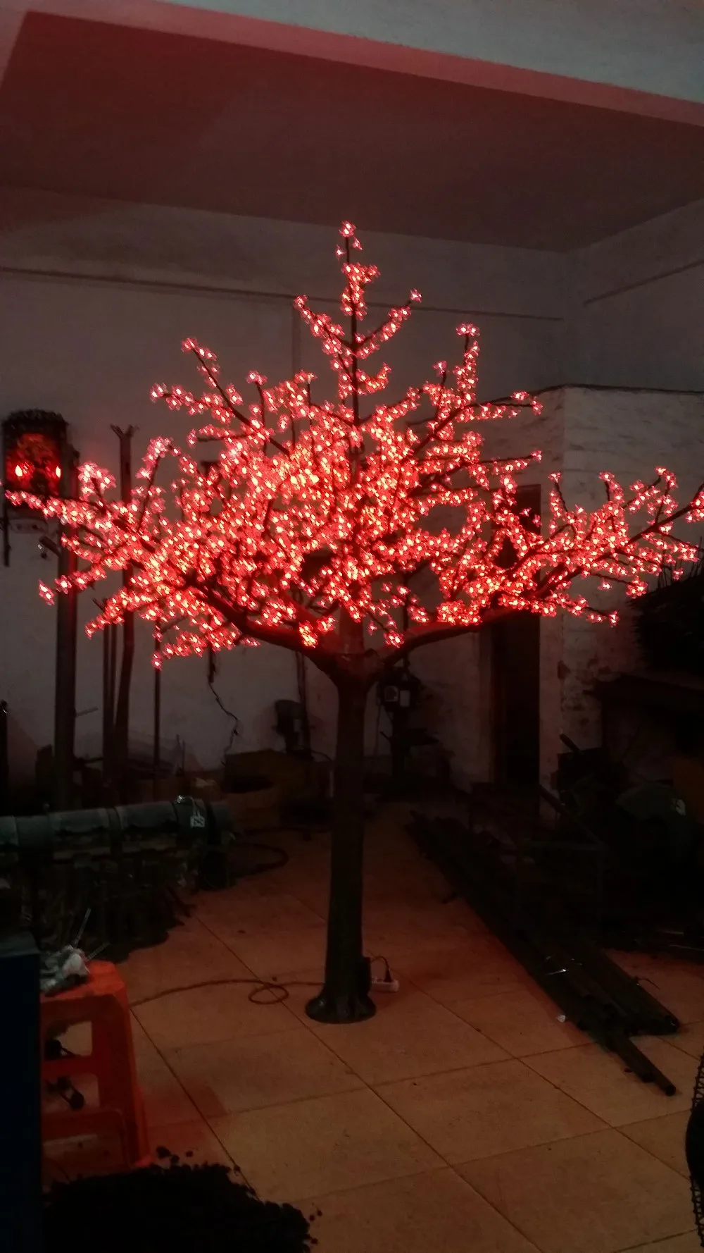 2 5Meter 1728leds christmas artifical 3Color changing led cherry The following are photos for Red Blue Purple