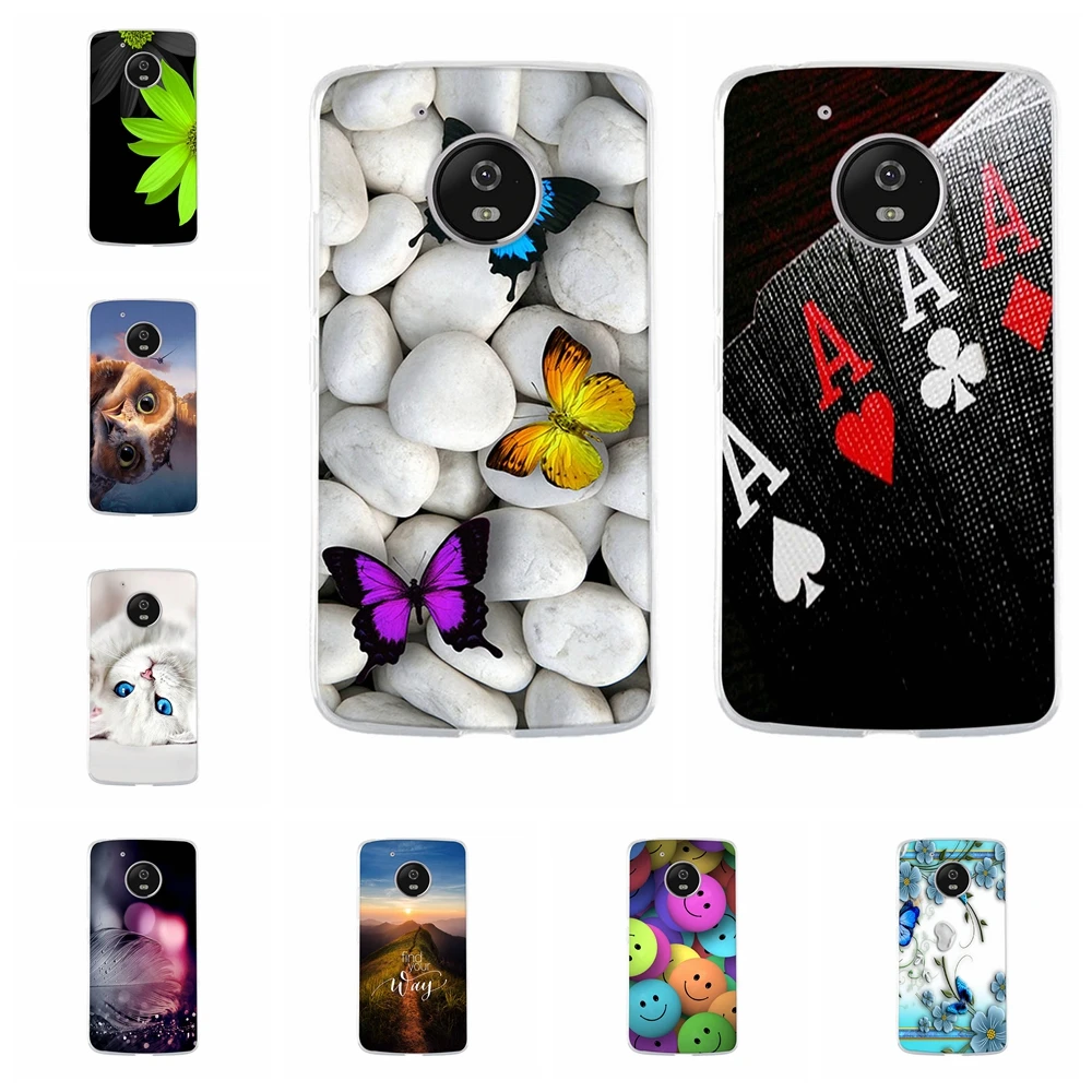 

5.0 inch For Motorola Moto G5 Case Soft Silicone Cover For Motorola Moto G 5 Cute Coque TPU For Moto G5 Shell Bumper Case