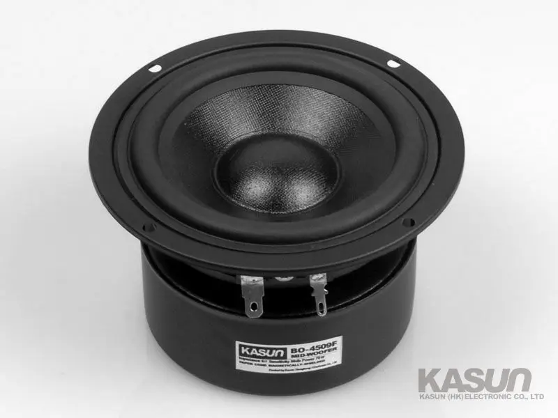 1pcs HI-FI series loudspeaker mid-woofer Speaker BO-4509F 4 inch Magnetically shielded bass speaker 70W 6 ohm for amplifier