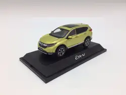 1:43 литья под давлением модели для Honda CR-V 2017 зеленый внедорожник сплав игрушечный автомобиль миниатюрный коллекция подарки CRV CR V