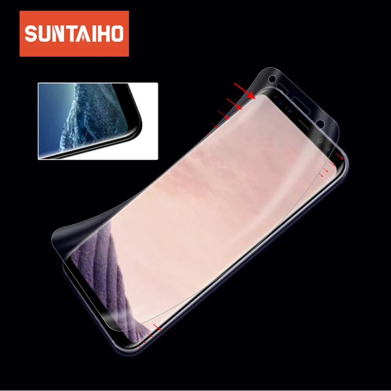 Suntaiho For Samsung Galaxy Note8 9 S8 S9 Plus 3D full Coverage PET Soft Full Screen Protector Body Film (Not Tempered Glass) Suntaiho For Samsung Galaxy Note8 9 S8 S9 Plus 3D full Coverage PET Soft Full Screen Protector Body Film (Not Tempered Glass)