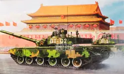 1:35 Китайская народная освободительная армия 99B основной боевой танк армейский бронеавтомобиль сборки модель