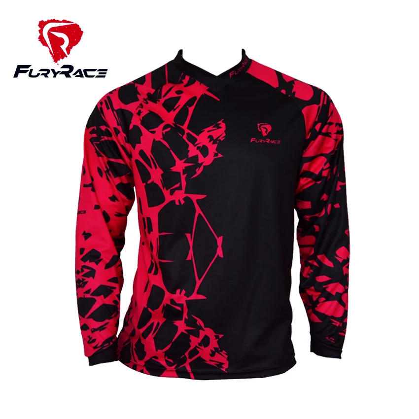 FURY Racing 2017 Мужская одежда для велоспорта Внедорожный гоночный велосипед Джерси
