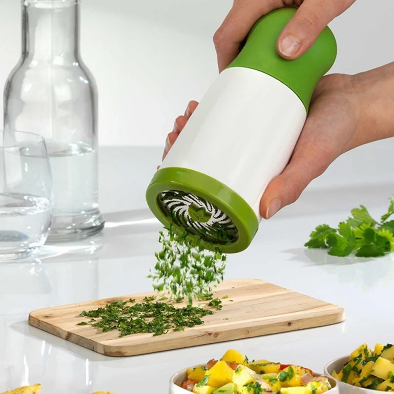 

Herb Grinder Spice Mill Parsley Shredder Chopper Fruit Vegetable Cutter Spice Mill Grinder Kitchen Tools