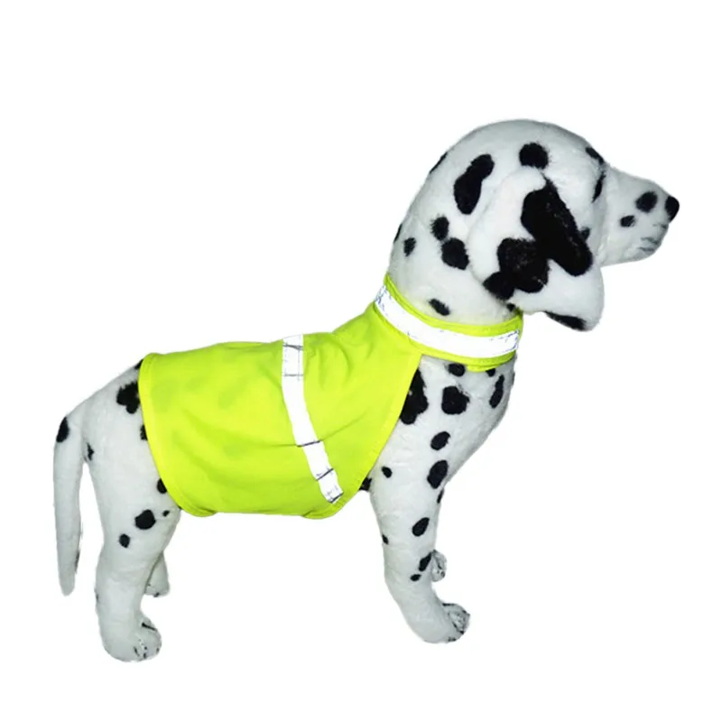 

Reflective Dog Clothes Fluorescent Safety Dog Vest Police Dog Coat Outdoor Walking Security Pet Dog Clothing