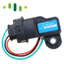 0281002437 Boost MAP Sensor For Alfa Romeo 147 156 159 166 Brera GT Giulietta Mito Spider Volvo S60 V70 With Plug Connector