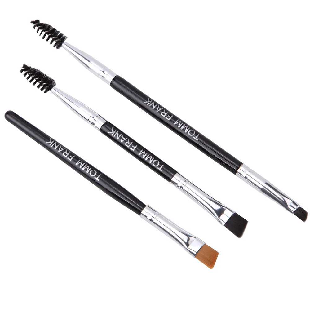 3 Pcs Makeup Brushes Set Foundation Powder Eyeshadow Eyeliner Lip Brush Tools G411 | Красота и здоровье