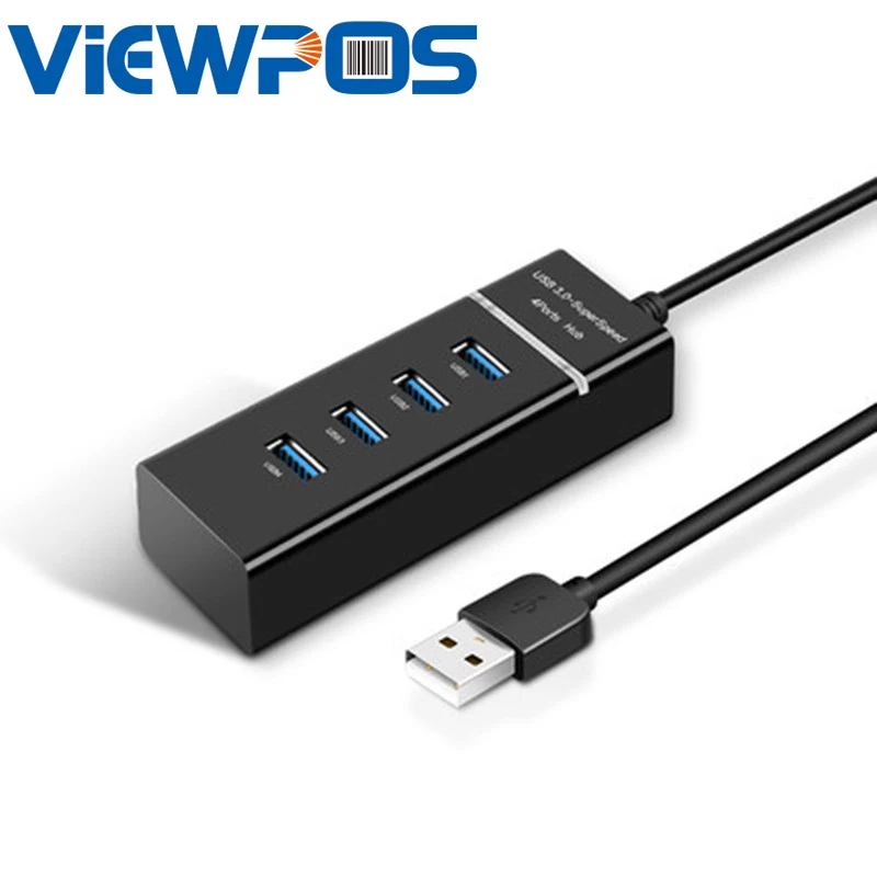 Супер Скорость USB 3.0 HUB 4 Порты и разъёмы 5 Гбит/Micro USB HUB разветвитель адаптер для IOS мобильный телефон PC компьютер тетрадь ноутбука