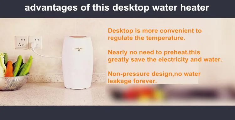 3L быстрый нагрев хранения вертикальный отдельно стоящий водопроводный водонагреватель для непрерывной раковины kithcen посуда овощи мыть горячей воды