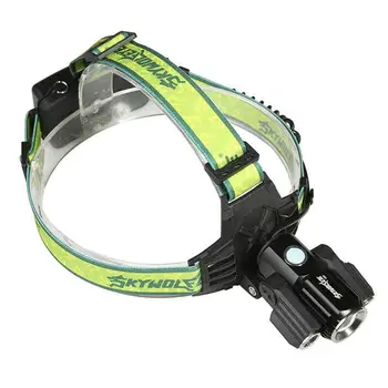 

1000LM LED Runners Headlamps Rechargeable Headlight Super Bright Adjustable Durable Aluminum Head Lamp for Outdoor Activities