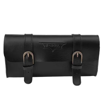 

Retro Bicycle Tail Bag PU Leather Cycling Bag Saddle Pouch Tail Pannier Personalized Riding Vintage Bicycle Bike Bag Promotion