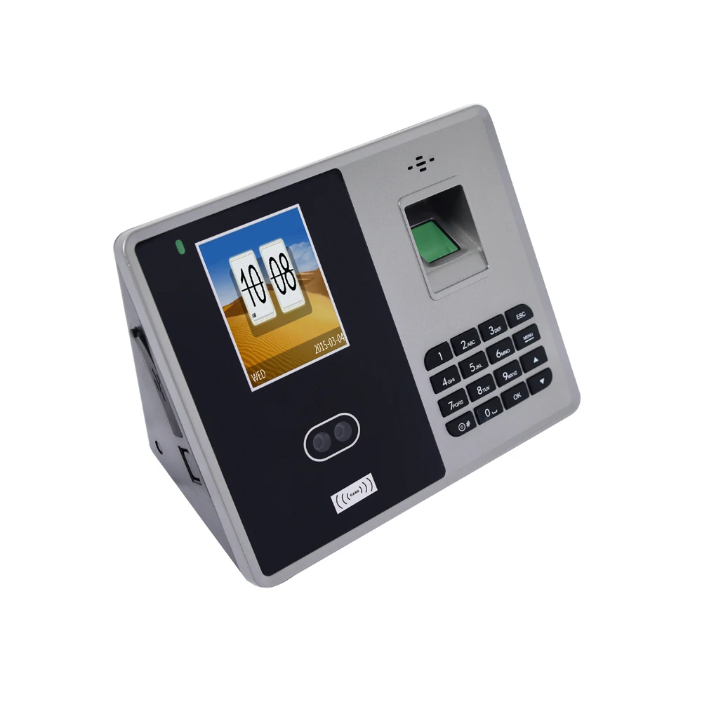 Face recognition and fingerprint time attendance terminal  (2)