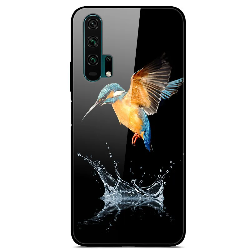 Premium Tempered Glass Hard Back Cover for Huawei Honor 20 Series