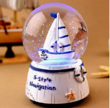 

Crystal ball music creative thday gift
