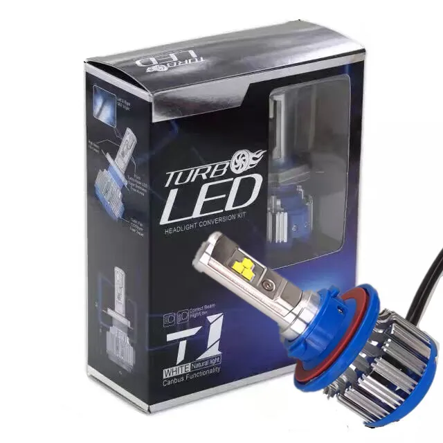 Xenon-white-Dual-beam-H13-9008-4000LM-40W-T1-Led-headlight-6000k-12-24v-fog-Bulb