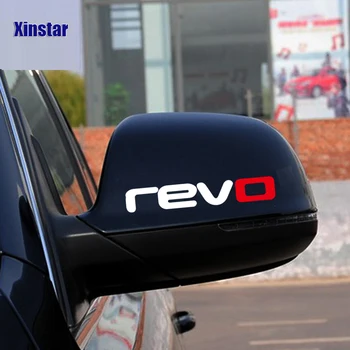 

2pcs Car rearview mirror Sticker for revo volkswagen golf 7 passat B5 B6 B7 Golf MK4 MK6 MK7 CC R20 R32 R36