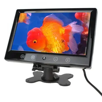 

9'' TFT LCD Color Monitor Car Rearview with High-resolution Touch screen buttons Backlight Display Rear view camera with monitor