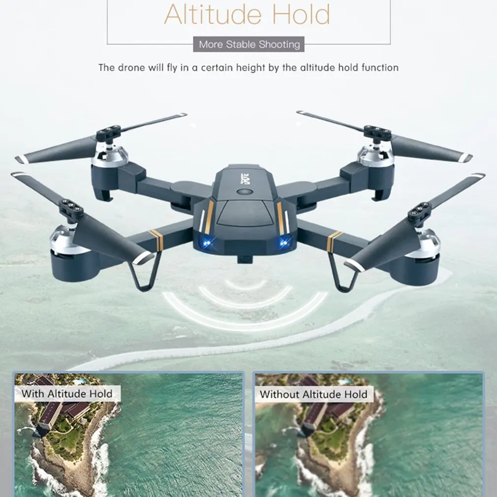 

GW58 Drone Wifi Control 4 Axis RC Drone with 640p/720p Hovering Racing Helicopter Drone Hovering Racing Helicopter RC Drone Toys