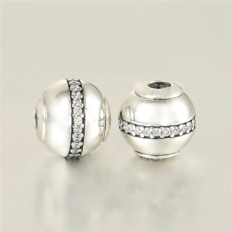 

Fits for Pandora Essence Bracelets Stability Charms 100% 925 Sterling Silver Beads Free Shipping
