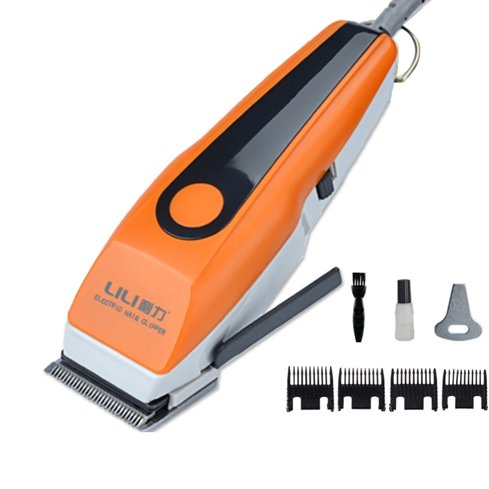 

220V AC Electric Professional Hair Clippe  beardTrimmer level type trimming Cord for Barbers and Stylists Grooming Shaver