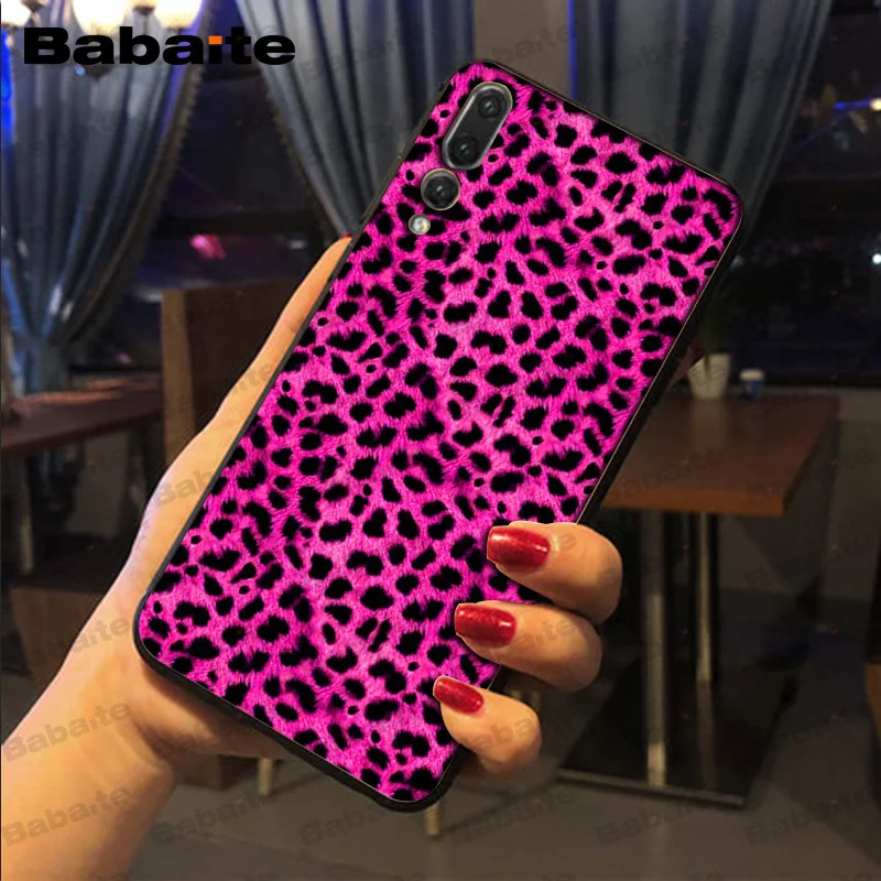 White Beige Grey Leopard