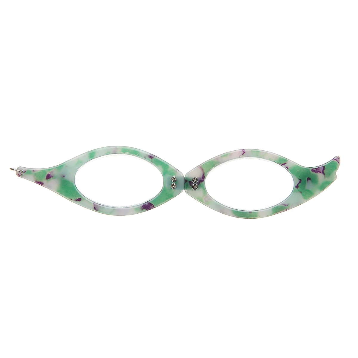 Shellhard Colorful Frame Necklace Vintage Folding Reading Glasses Chain Pendant Reader Necklace For Older Women Men Jewelry +2.0