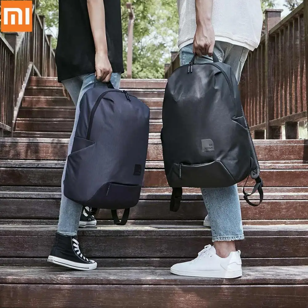 Оригинальная модная спортивная сумка Xiaomi 23L тонкий дорожный рюкзак из полиэстера