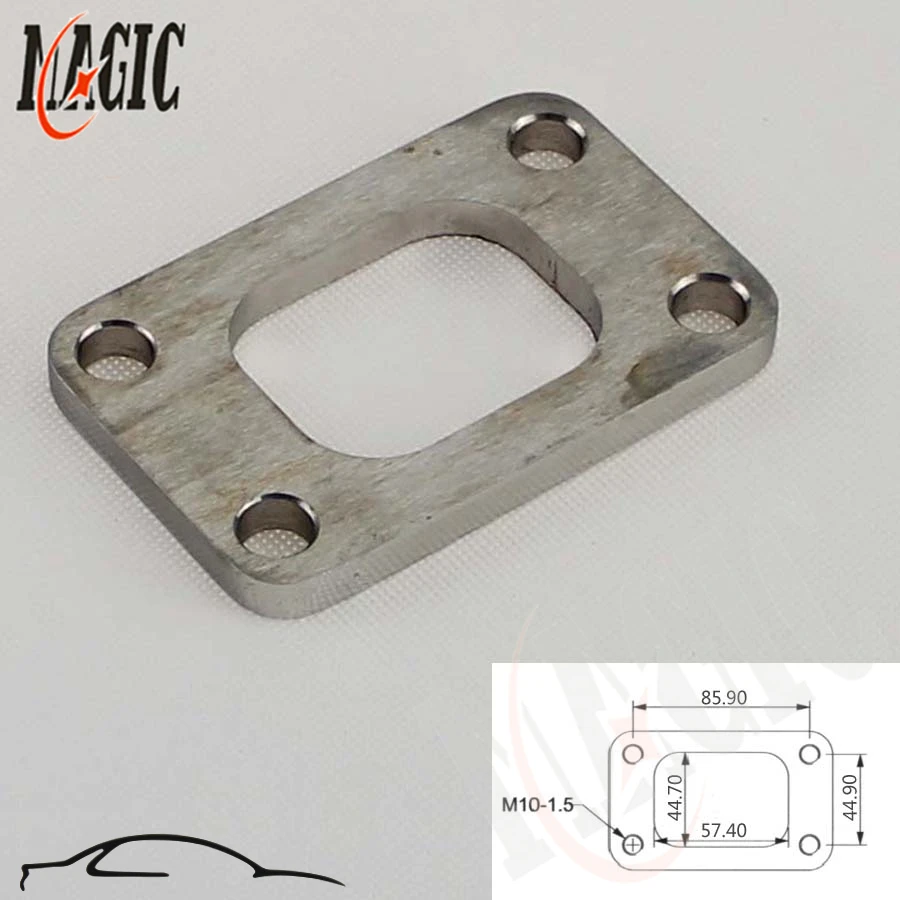 

For T3 GT30 GT35R GTX30 GT3582R T3/T4 Stainless Steel Turbo Inlet FLANGE M10X1.5