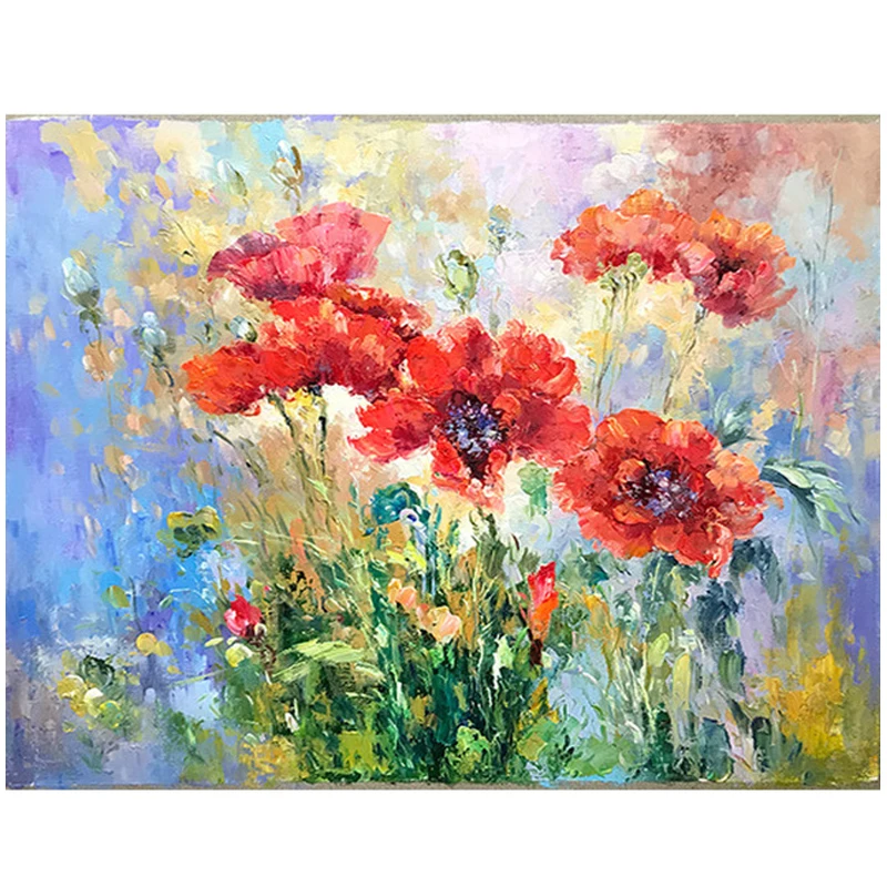 

5d Diy diamond painting flower Cross Stitch Full Square Pictures of Rhinestone Diamond Embroidery Mosaic abstract StickerZP-1463