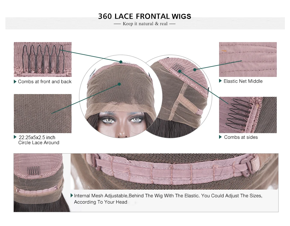 Hot Beauty Hair 360 Lace Frontal Wig Breathalbe Water Wave Wig Pre Pluck With Baby Hair Brazlian Remy 100% Human Hair Lace Wigs (7)