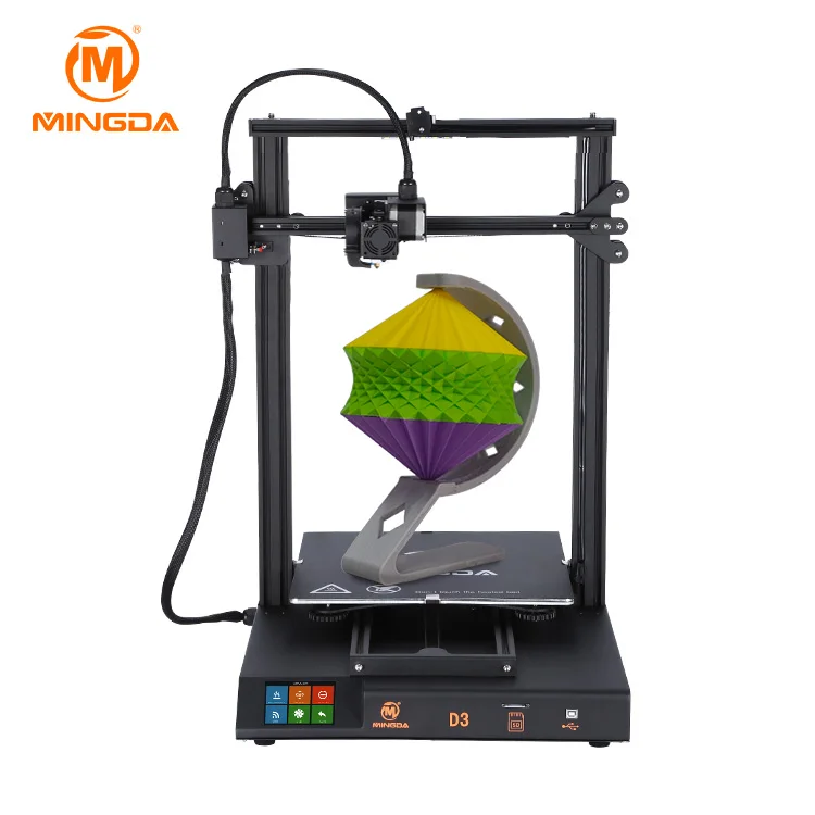 Широкоформатный Высокоточный wifi 3D принтер 320*310*400 мм MINGDA D3 машина в продаже|3D