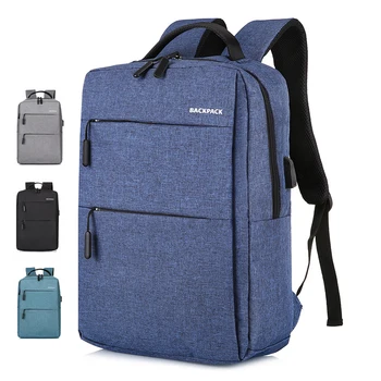 

Laptop ackpack large capacity fashion laptop bag USB charging computer bag For travel office leisure 15.6 inch