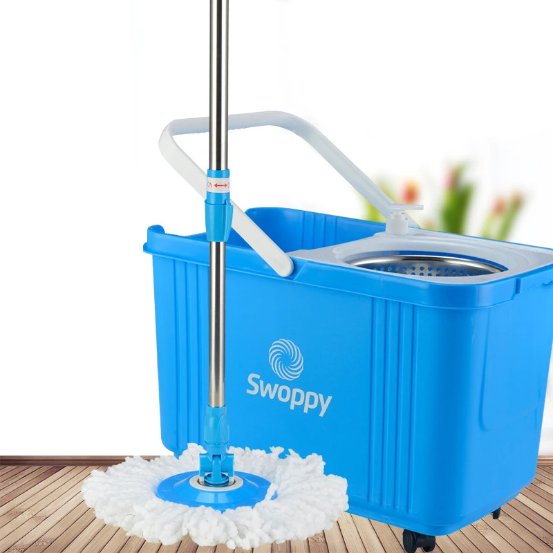 

Clean Mop Bucket Set Easy Operate Home Cleaning Mop Head Mop Bucket for Housekeeper Floor Cleaning Mop