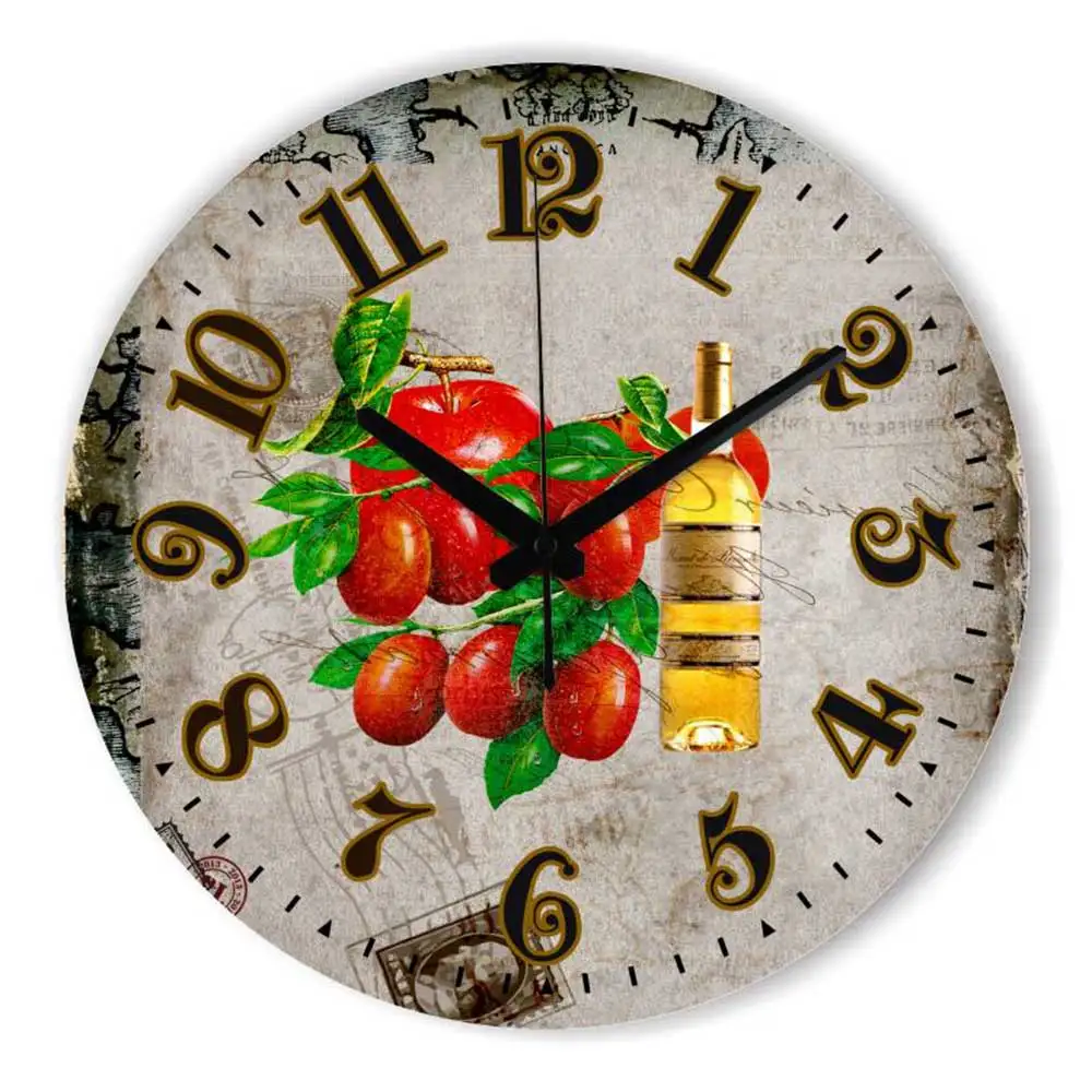 Kitchen Decorative Wall Clock With Waterproof Clock Face Warranty 3