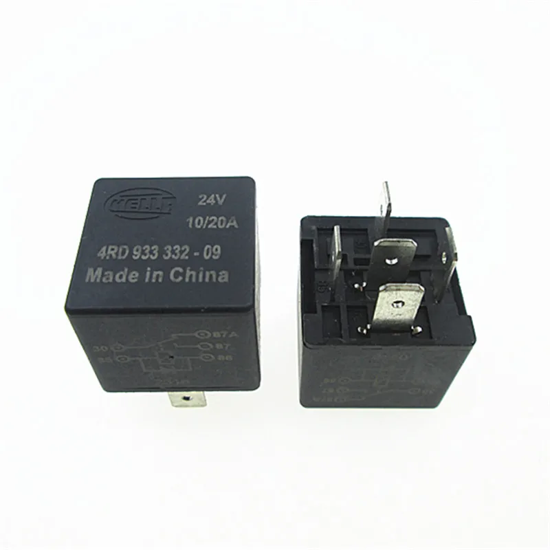 Автомобильное реле 4RD 933 332 09 24V 4RD933332 24VDC DC24V 5PIN 5 шт./лот|lot stickers|relay specificationsrelay socket |