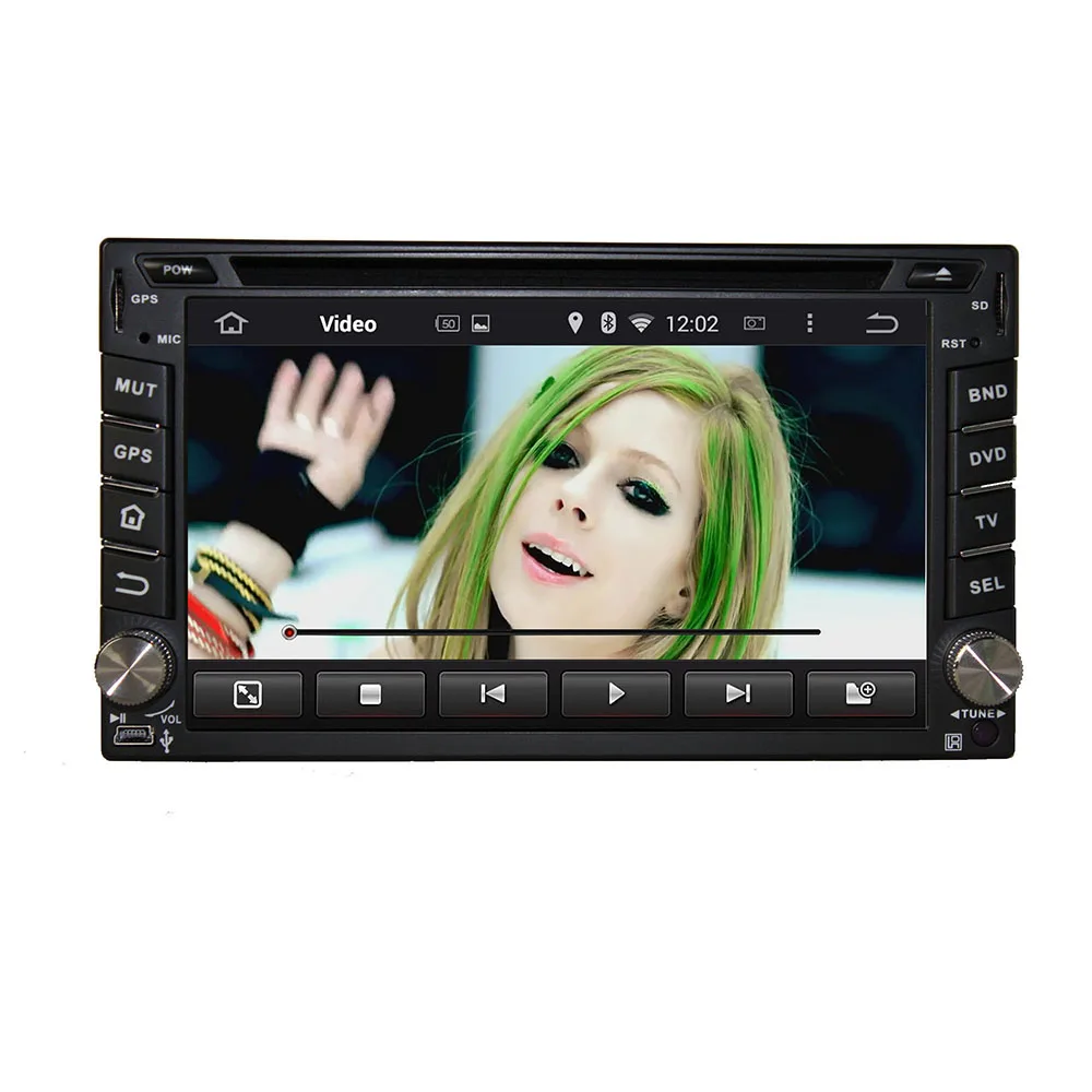 6 2 Inch Android 5 1 Quad Core Car DVD Player GPS For Universal font b