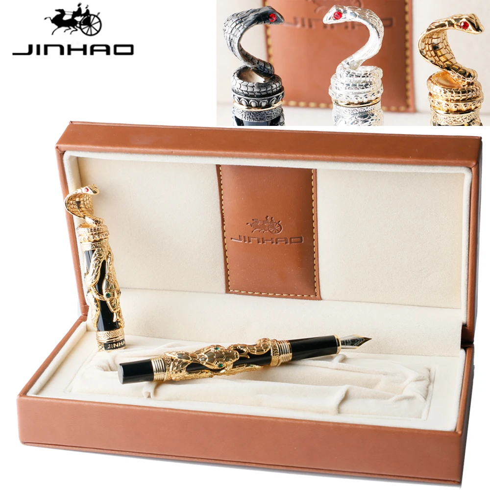 2018 Jinhao Luxury Classic Snake Calligraphy ink Fountain Pen For