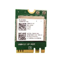 SSEA оптовая продажа для Realtek RTL8723BE 802.11bgn NGFF Беспроводной Wi-Fi Bluetooth 4,0 карты для hp ProBook 430 440 455 G3