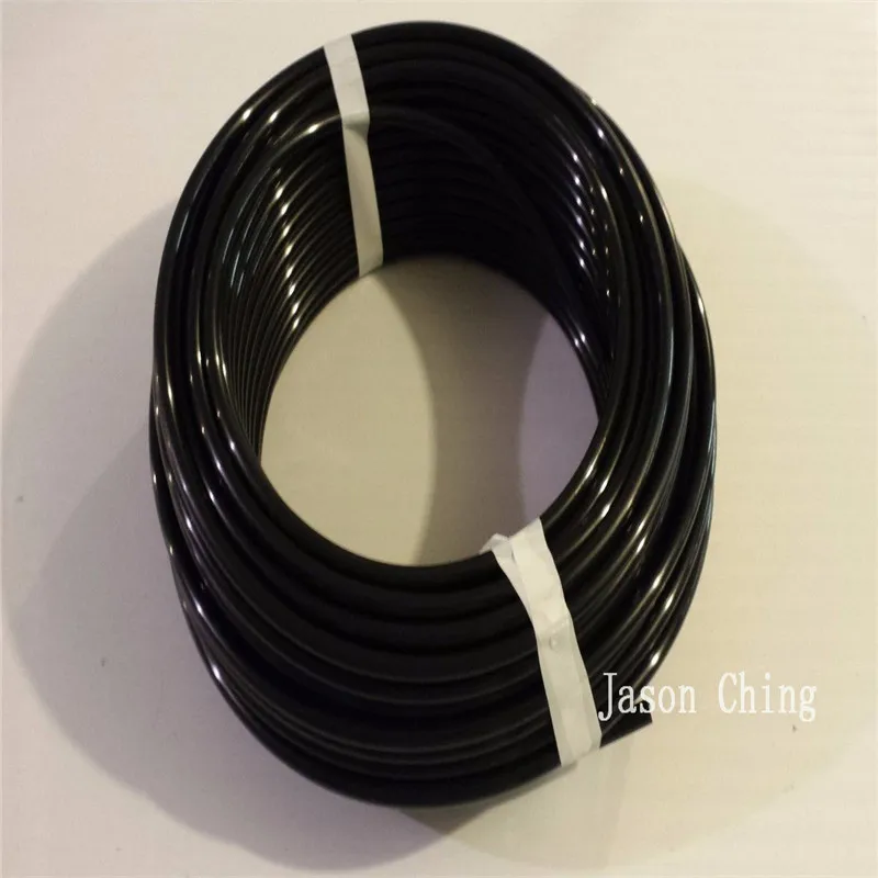 Черный полиуретановый шланг 5 м 8 мм (OD) x 5(ID)|tube pipe|pipe a333tube coat |
