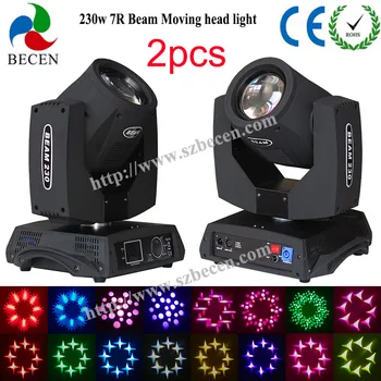 

US 2pcs Sharpy beam 230W Moving head 7r lamp for DJ Wedding Tax Paid No fee