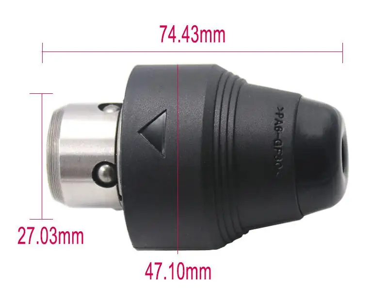 SDS Drill Chuck Replacement Quick Change Chuck For Electric Hammer Bosch GBH2-26DFR/28DFV/4-32DFR 