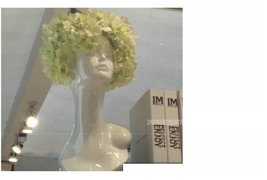 Современная Абстрактная художественная креативная человеческая модель головы Цветочная ваза с орнаментом Клубная офисная гостиничная библиотечная мебель украшение дома