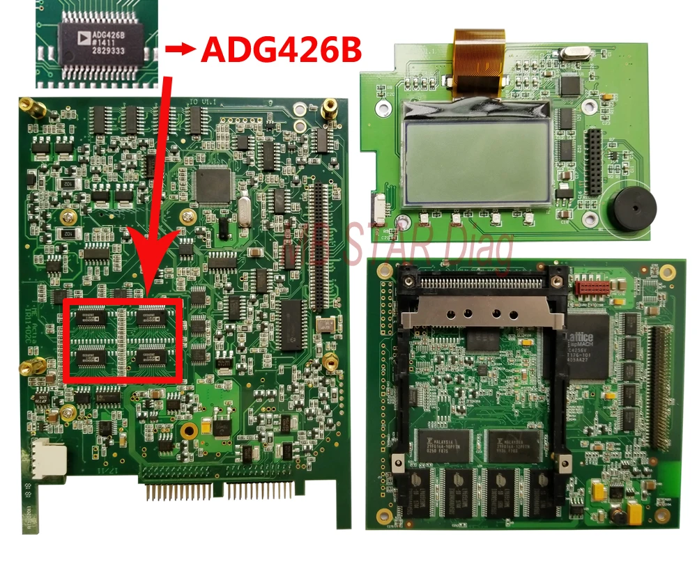 Лучшее Качество mb Star C4 с ADG426 и AM79C874VI чип MB STAR SD Подключение C4 Компактный 4 диагностический инструмент с функцией Wi-Fi