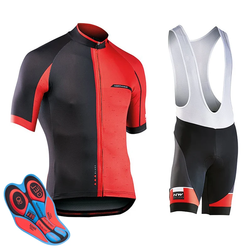 

2018 NW Cycling Set 100% Polyester MTB Bike Clothing Maillot Bicycle Clothes Wear Cycling Clothing Racing Cycling Jersey